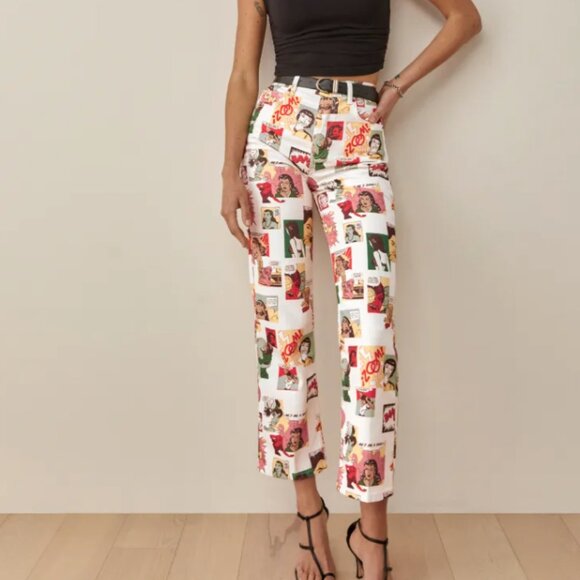 Reformation Comic Book Jeans - Picture 1 of 4